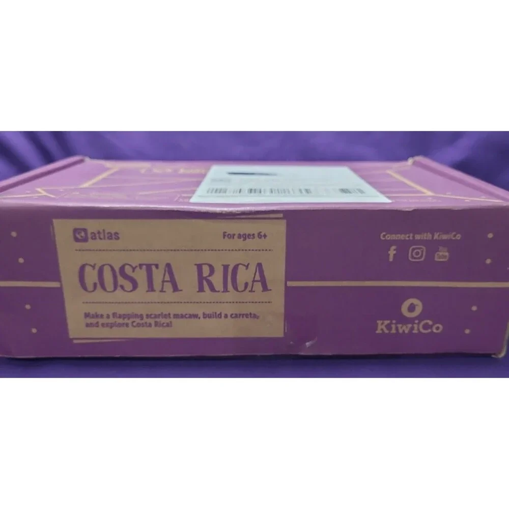 Kiwi Co ATLAS Crate Costa Rica- New/Open Box